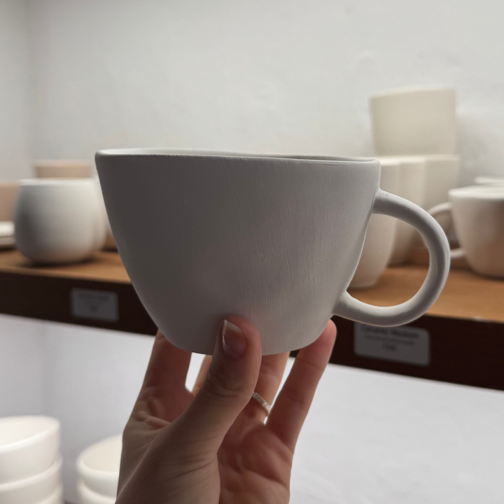 Große Tasse organisch