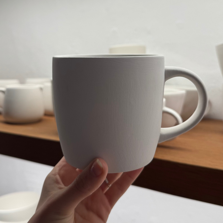 Große Tee-Tasse mit Henkel