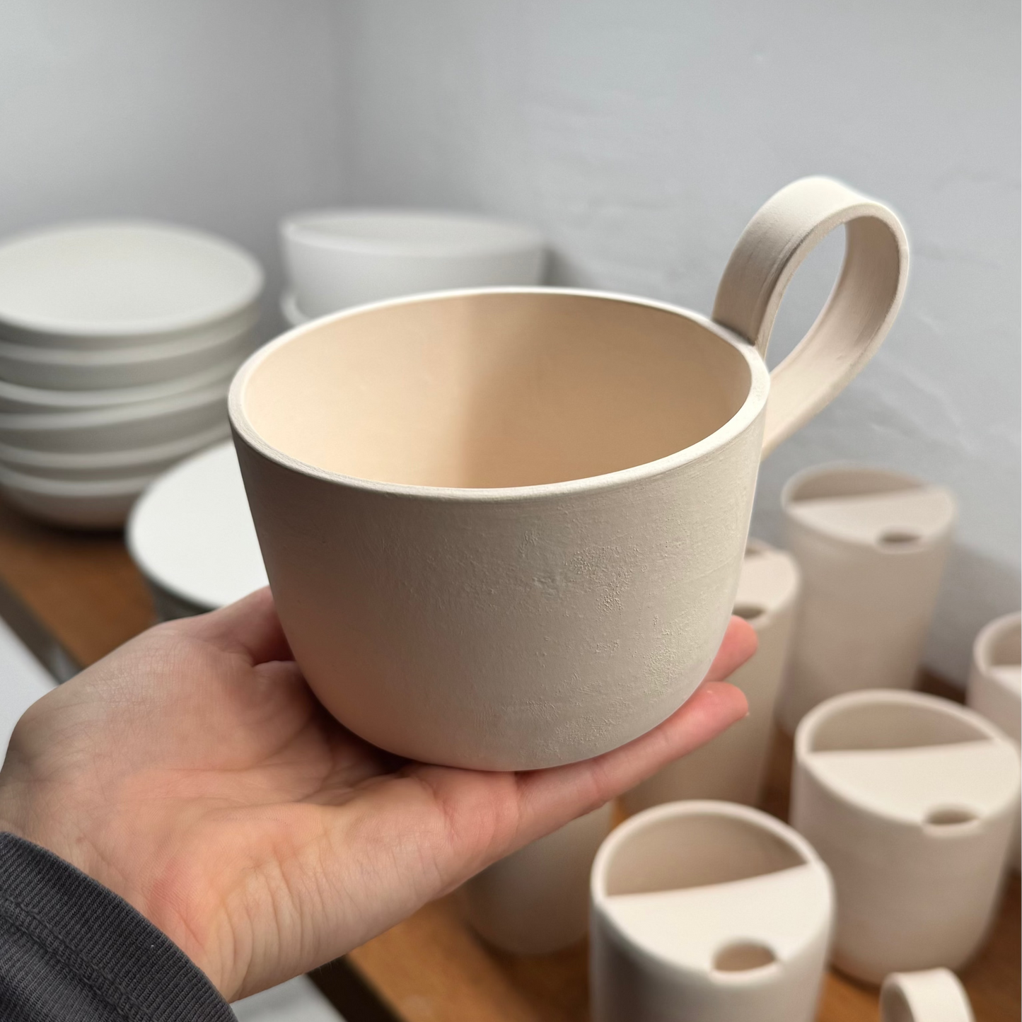 Tasse verspielt