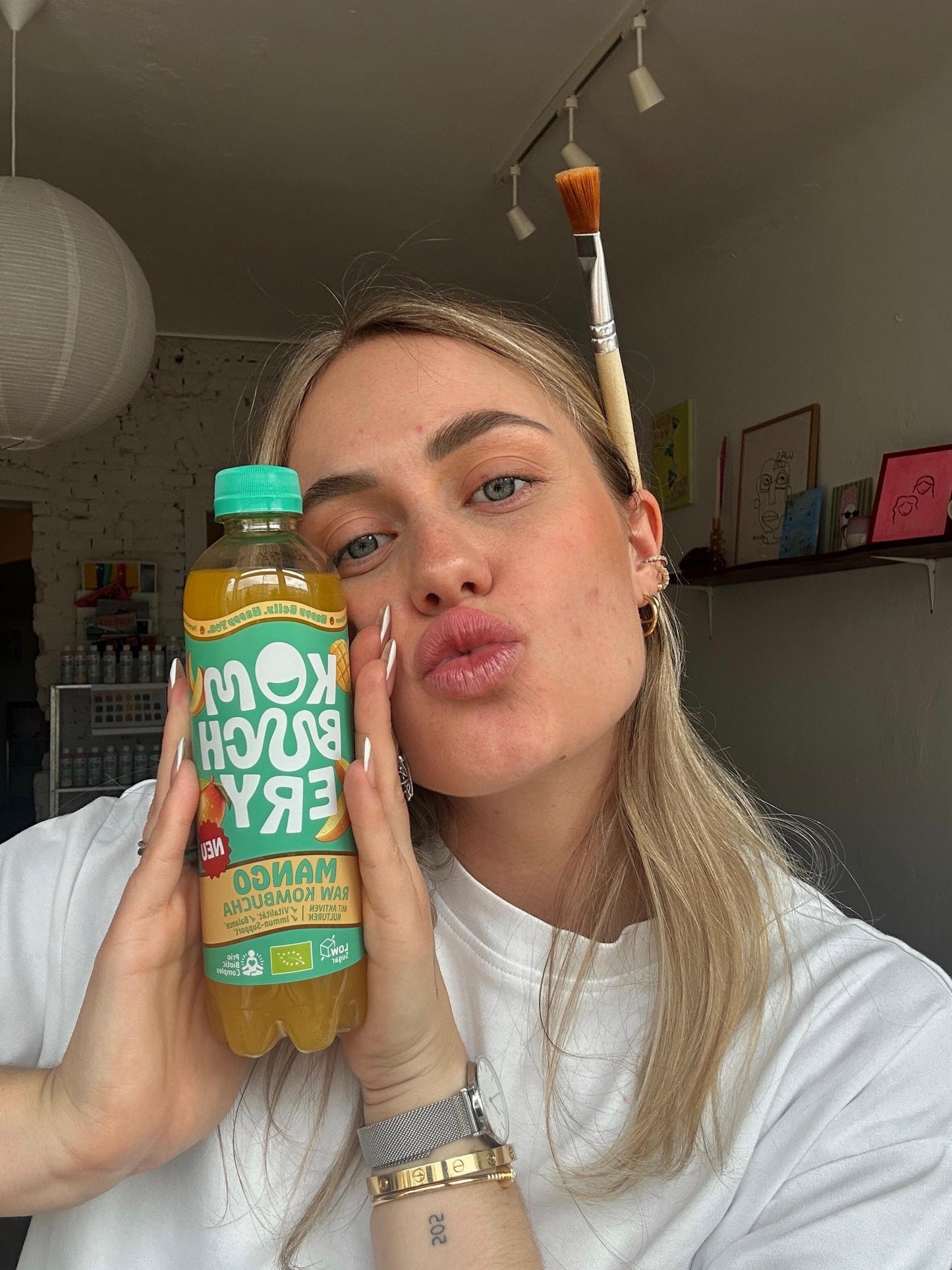 Drink & Paint: Kombuchery Edition 🥭🍊🌱✨