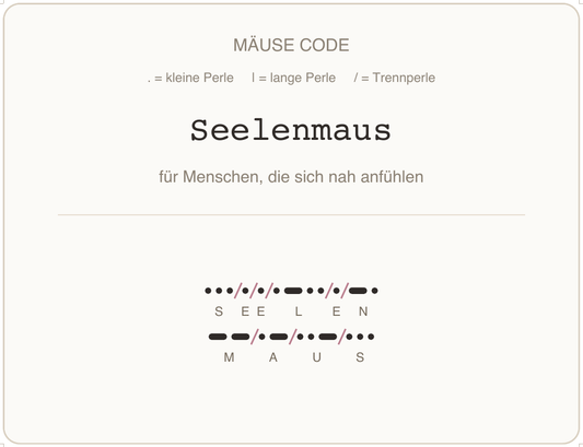 Mäusecode Karte de 14 seelenmaus