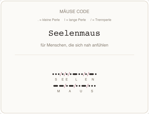 Mäusecode Karte de 14 seelenmaus